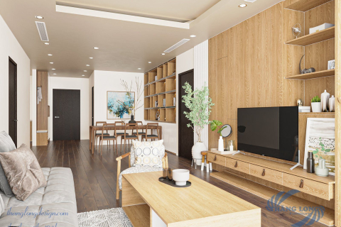 Thiết kế và thi công nội thất chung cư Hoàng Huy, 275 Nguyễn Trãi, TX, HN